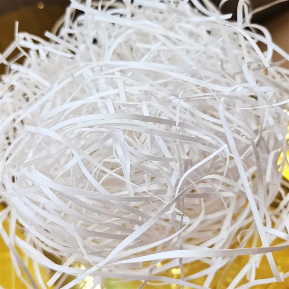 Ivory Crinkle Paper